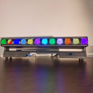 Hot bán 12x40W RGBW 4in1 DMX LED Pixel Bar ma trận với dải vòng di chuyển ánh sáng - Product Image 3