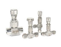 Valve de dosage manuelle de précision à micro-régulation en acier inoxydable pour réglage fin
