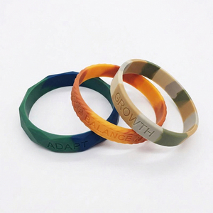 Braccialetto Personalizzato Luminoso al Buio, Cinturino da Polso in Silicone, Portachiavi in Silicone, Braccialetti in Silicone con Logo Personalizzato - Product Image 6