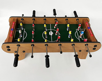Table de Football en MDF 69x37x24.5cm, Table de Football, Table de fête, Mini pied, bureau, jeu d'interaction, cadeau pour enfant