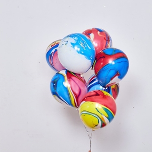 De color liso de pastel de látex globo de la <span class=keywords><strong>fiesta</strong></span> de cumpleaños de decoración - Product Image 3