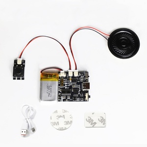 Gc06 mô-đun âm thanh ghi thẻ chuyển động Hộp quà tặng sáng tạo giáng sinh thẻ sinh nhật MP3 tải về mô-đun giọng nói Loại C - Product Image 1