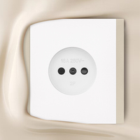 Enchufe de Pared WESA 16A, 1 Tomacorriente, Diseño Moderno y Lujoso, Enchufe Europeo