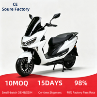 Motos électriques personnalisées 2000W, moto sportive électrique pour adulte, cyclomoteur cargo longue portée 60V/72V