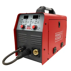 PERFECT POWER GAS/GASLESS MIG/MAG WELDING MACHINE MIG-180P MMA FLUX CORED COMPACT INTELLIGENT CONTROL 2T/4T MEMORY