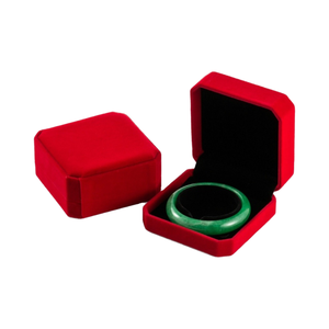 Popular Square Velvet Jewelry Bracelet Bangle <b>Display</b> Storage Case Organizer <b>Box</b> 9x9x4CM - Product Image 4
