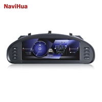 NaviHua - Panel de Instrumentos Digital de 12.3'' para Automóvil, Velocímetro LCD con Sistema Linux para Peugeot 407 2004-2010