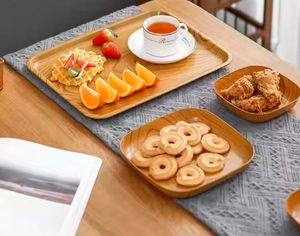 Plateau de maison en bois japonais pour collations et desserts Mille fruits noix légumes pour le stockage de camping - Product Image 5