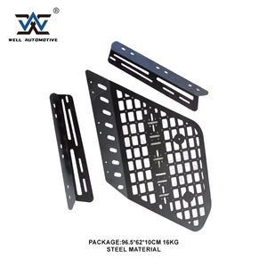 Panneau de rangement Molle noir pour vitre arrière, design pour 4Runner, vente en gros d'usine - Product Image 4