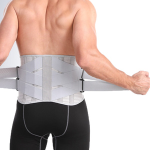 <span class=keywords><strong>Ceinture</strong></span> <span class=keywords><strong>de</strong></span> soutien lombaire confortable avec baleines, réglable et respirante, pour redresser le dos, pour femmes et hommes - Product Image 3