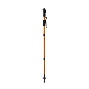 Bastones de trekking Golden Finger de 4 secciones, ultraligeros, de aleación de aluminio con sistema de absorción de impactos para senderismo y escalada - Product Image 2