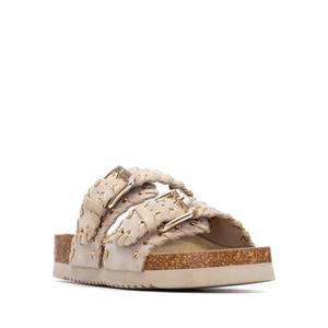 Pantoufles basses pour femmes 145073 Beige Talon de 3 cm Taille 41 Pour la maison - Product Image 2