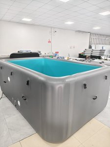 Piscine gonflable rectangulaire en <span class=keywords><strong>PVC</strong></span> à prix d'usine avec sièges pour spa et baignade - Product Image 3