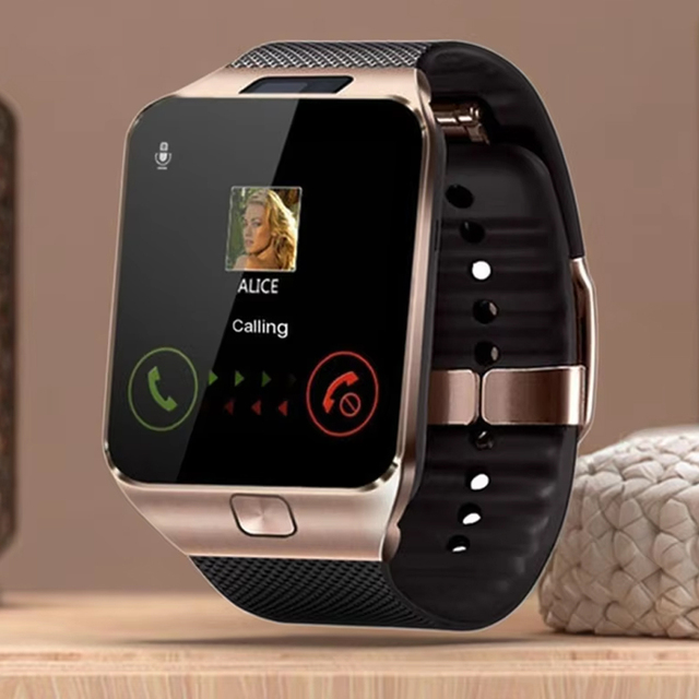 DZ09 Mobile Relogio Reloj Intelligent Smartwatch Rohs Android Smart Watch for Samsung with Sim Card Slot Support Smart Phone