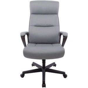 Chaise de bureau Alera Oxnam Series à dossier haut, pivotante, pour ordinateur, hauteur de siège réglable, supporte 275 lb, contreplaqué gris - Product Image 4