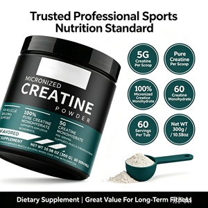 Creatina Monoidrato Pura in Polvere Senza Zucchero per Adulti, Integratore Alimentare per Forza Muscolare e Prestazioni Atletiche, OEM - Product Image 5