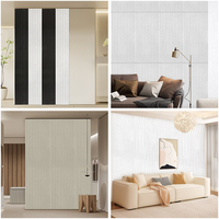 Panneaux acoustiques en feutre gris auto-adhésifs, design moderne, lot de 4, pour l'insonorisation des murs et l'absorption de l'écho, pour la maison et la salle de sport