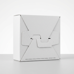 Professional 10-Vial Peptide Folding Box Gold Band Clinical Edition White Cardboard <b>Packaging</b> for 2ml 3ml Empty Glass Vials - Product Image 2