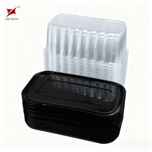 Boîte à gâteau carrée transparente avec couvercle en blister pour emballage de pain rectangulaire, qualité alimentaire, 3500 ml, logo et taille personnalisables - Product Image 5