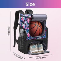 Sac à dos de basket-ball pour étudiants, Oxford, camouflage, imperméable, grande capacité, multifonctionnel, sac de sport à coussin d'air pour hommes et femmes