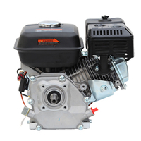 Moteur à essence de haute qualité 4 temps 6 5HP refroidi à l'air, petits moteurs à essence 168F