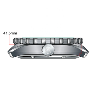 Montres pour hommes, fabricant de montres oem de luxe personnalisées, montre-bracelet mécanique automatique avec boîtier en acier inoxydable - Product Image 6