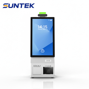 Kiosco de Pago de Autoservicio Interactivo de 21.5 Pulgadas, Kiosco Automático <span class=keywords><strong>con</strong></span> Pantalla Táctil SUNTEK, Máquina de Pedidos Automática <span class=keywords><strong>para</strong></span> Restaurantes - Product Image 1