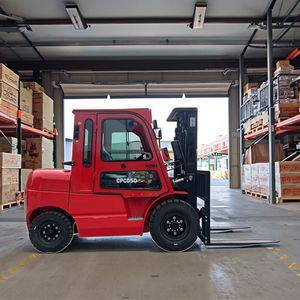 한다보스 Q-CPCD50-3 5톤 디젤 지게차 3단 마스트 3000MM 리프팅 높이 새 제품 중장비 - Product Image 2