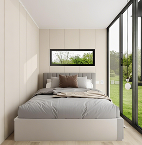 Casa Contenedor Prefabricada de Diseño Moderno, Resistente al Viento, Impermeable, Ecológica, Resistente al Fuego, Cabaña Tipo Apple, Modular, para Camping - Product Image 2