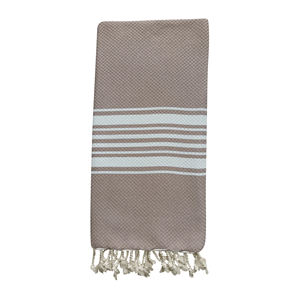 High Absorbent and Light Weight Pestamal Hammam Turkish <b>Bath</b> <b>Towel</b> <b>Hand</b>-loomed 40x70inches 100x180cm - Pink Stripe Patterns - Product Image 2