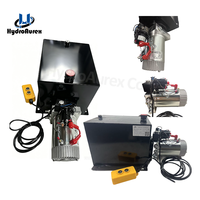 Groupes hydrauliques miniatures à simple effet haute pression 12V/24V pour remorques basculantes