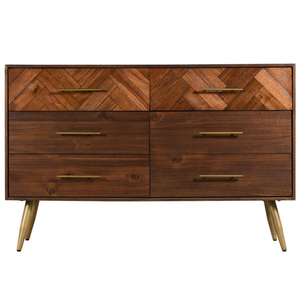 Commode en bois massif naturel (chêne/pin/acacia) – Style moderne et contemporain – Directement du Vietnam – Pour chambre/salon - Product Image 3