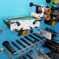 Ligne de production de serviettes hygiéniques biodégradables en fibres de banane, moteur PLC, machine automatique de fabrication de serviettes hygiéniques, 300-500