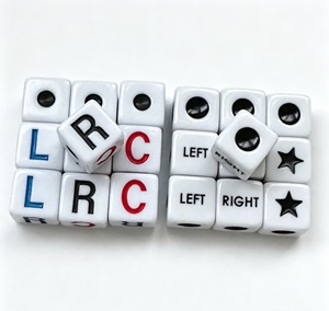 Dadi LRC <span class=keywords><strong>Sinistra</strong></span>-Destra-<span class=keywords><strong>Centro</strong></span> - Dadi a Sei Lati per Giochi da Tavolo e Intrattenimento - Accessorio per Feste, Bar e Giochi <span class=keywords><strong>di</strong></span> Intrattenimento - Product Image 2
