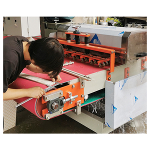 Tự động lục giác đá Dải khảm sứ gạch cắt đa đĩa đầu duy nhất đá cẩm thạch đá Granite máy động cơ lõi - Product Image 4