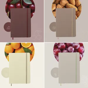 Blocco Note A5 in Carta Ecologica con Motivi Frutta, Merchandising Sostenibile - Product Image 3