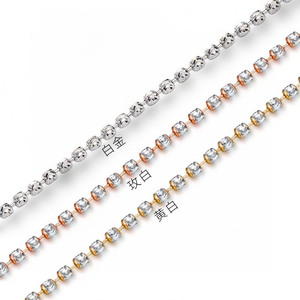 Dây chuyền vàng 18K nguyên chất AU750 cao cấp, nhiều màu, có thể cầm cố, trang sức nữ cao cấp - Product Image 1