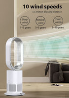 Approvisionnement d'usine Ventilateur de refroidissement intelligent sans lame Filtration de l'air Désinfection au plasma ETL-CB-CE certifié électrique pour une respiration saine