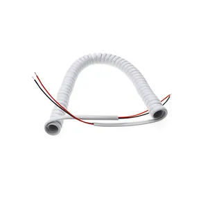 2 Wire PVC Spiral Coiled Telephone Cable