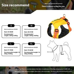 Meilleure vente harnais pour chien chiot de luxe personnalisé harnais pour animaux de compagnie poignée souple réglable réversible respirant rembourré harnais pour chien ensembles - Product Image 4