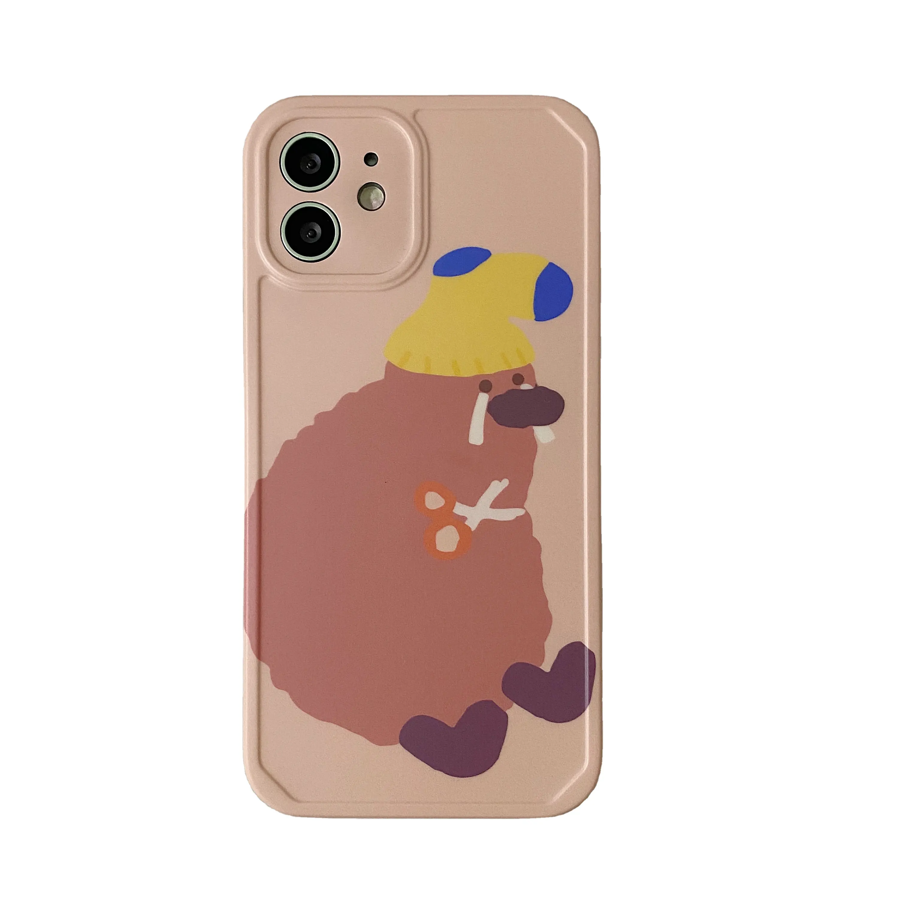 Chill Cute Shockproof Funny Cartoon Koala Pattern Design Soft Phone Protective Case Cover For iPhone 8 plus xr 11 12 13 Pro max