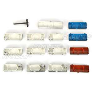 14 Tapas de Botones de Repuesto para el Panel de Control de Climatización A/C, Tapas para Botones de Interruptor para BMW E39 E53 525i 530i 540i M5 X5 - Product Image 6