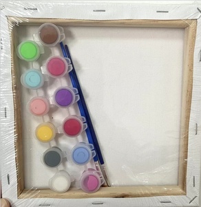 Pittura creativa all'ingrosso <span class=keywords><strong>mandala</strong></span> set pittura su tela con numeri kit BSCI - Product Image 5