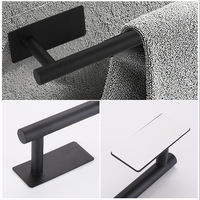 Ensemble d'accessoires de douche et de toilette en acier inoxydable 5 pièces de luxe moderne raccords de décoration pour hôtel et maison, cuisine et salle de bain