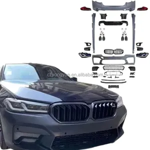 Komple A tipi tam LCI gövde kiti modifiye M5 büyük vücut kiti G30 Bodykit BMW 5 serisi G30 G38 2017 2018 2019 2020 2021