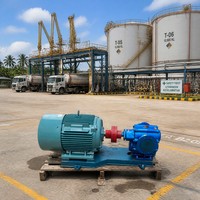 Pompa Oli Gear Tugas Berat ZYB 960 960 LPM 18.5 KW Pompa Booster Oli Berat Gear Baja Karbon 1470 Rpm Langsung dari Pabrik