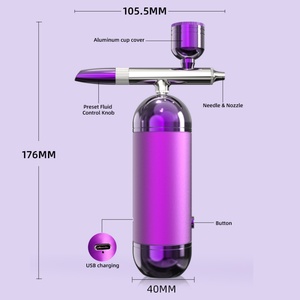 Aerógrafo Portátil Recargable por USB para Arte de Uñas, Pistola de Pintura de Acción Simple, Aerógrafo Tipo Pluma - Product Image 5