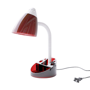 <span class=keywords><strong>Lampe</strong></span> de bureau <span class=keywords><strong>LED</strong></span> rouge haute qualité portable avec <span class=keywords><strong>crayon</strong></span> <span class=keywords><strong>lampe</strong></span> de table de lecture adaptée au bureau d'étude E27 - Product Image 1