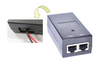 Injecteur PoE passif 24W, adaptateur PoE DC-DC, routeur wifi, téléphone VoIP, commutateur réseau, antenne sans fil, point d'accès, sécurité CCTV, alimentation