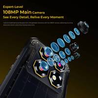 Nouveauté Oukitel WP60 Téléphone robuste 7,2 pouces 8+256 Go 12+512 Go 16+512 Go Appareil photo 108 MP 10000 mAh 33 W Android 15 NFC Smartphones 5G
